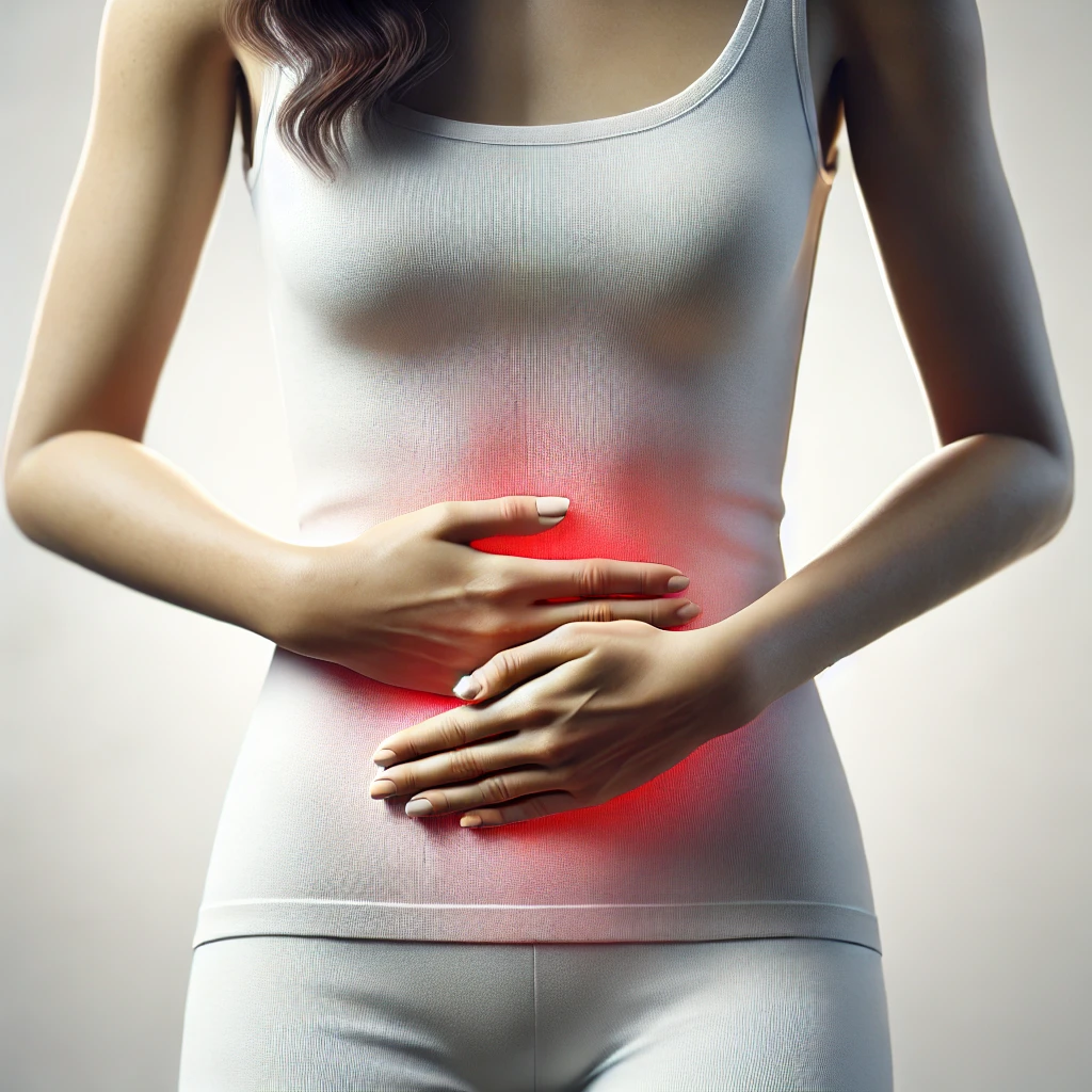 dolor en la parte baja del abdomen mujer: